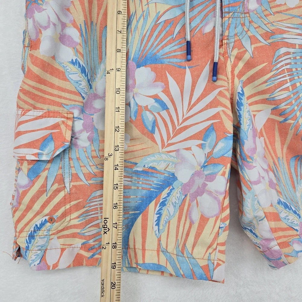 Tommy Bahama Swim Trunks Mens XL Board Shorts Floral Recycled Polyester Swimwear